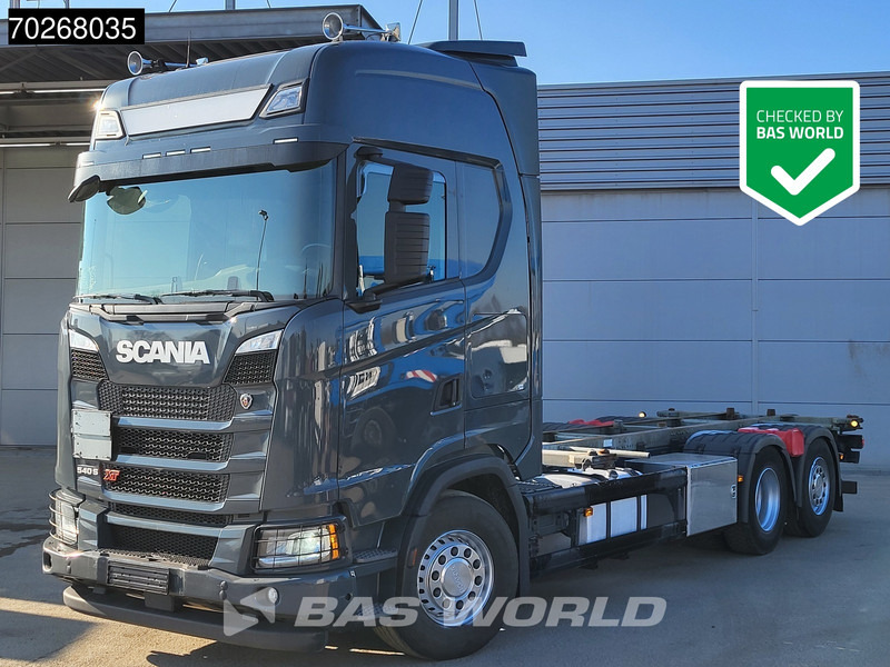 Scania S540 6X2 Retarder Full Air CS20H LED Euro 6 - Konteineru vedējs/ Kravas automašīna ar noņemamā virsbūve: foto 1 Scania S540 6X2 Retarder Full Air CS20H LED Euro 6 - Konteineru vedējs/ Kravas automašīna ar noņemamā virsbūve: foto 1