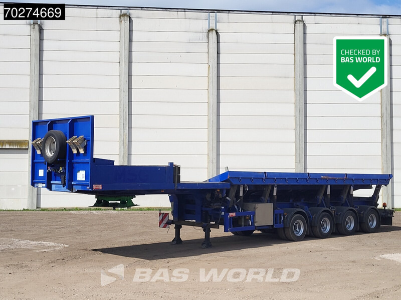 Schmidt SPT/65/Z/2,6 4 axles Schraglader Lift + Lenkachse - Puspiekabe pašizgāzējs: foto 1 Schmidt SPT/65/Z/2,6 4 axles Schraglader Lift + Lenkachse - Puspiekabe pašizgāzējs: foto 1