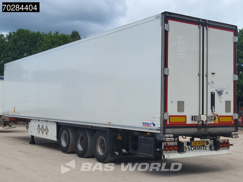 Schmitz Cargobull 3 axles Doppelverdampfer Doppelstock Blumenbreit Palettenkasten - Puspiekabe refrižerators: foto 2 Schmitz Cargobull 3 axles Doppelverdampfer Doppelstock Blumenbreit Palettenkasten - Puspiekabe refrižerators: foto 2
