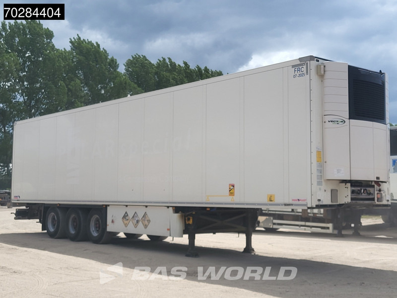 Schmitz Cargobull 3 axles Doppelverdampfer Doppelstock Blumenbreit Palettenkasten - Puspiekabe refrižerators: foto 3 Schmitz Cargobull 3 axles Doppelverdampfer Doppelstock Blumenbreit Palettenkasten - Puspiekabe refrižerators: foto 3