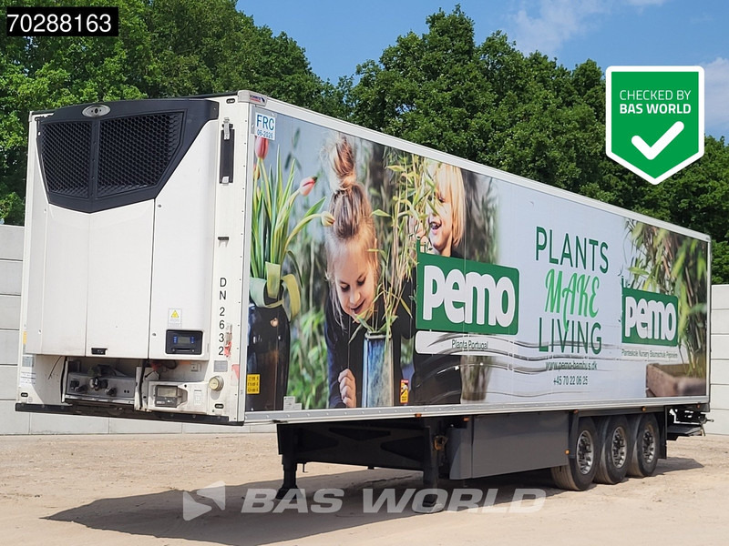 Schmitz Cargobull Carrier 3 axles Doppelverdampfer Tailgate Palettenkasten Blumenbreit LBW - Puspiekabe refrižerators: foto 1 Schmitz Cargobull Carrier 3 axles Doppelverdampfer Tailgate Palettenkasten Blumenbreit LBW - Puspiekabe refrižerators: foto 1