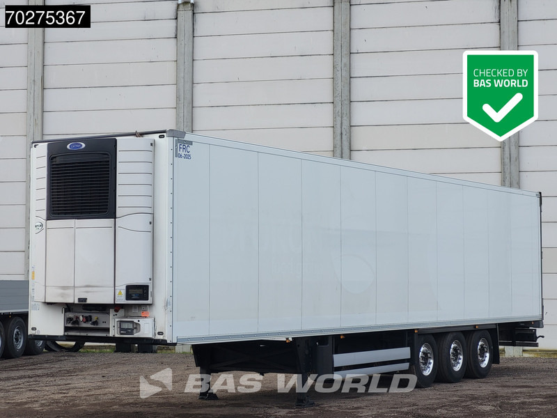Schmitz Cargobull Carrier Vector 1950 MT 3 axles NL-Trailer Blumenbreit Doppelverdampfer Doppelstock Liftachse - Puspiekabe refrižerators: foto 1 Schmitz Cargobull Carrier Vector 1950 MT 3 axles NL-Trailer Blumenbreit Doppelverdampfer Doppelstock Liftachse - Puspiekabe refrižerators: foto 1