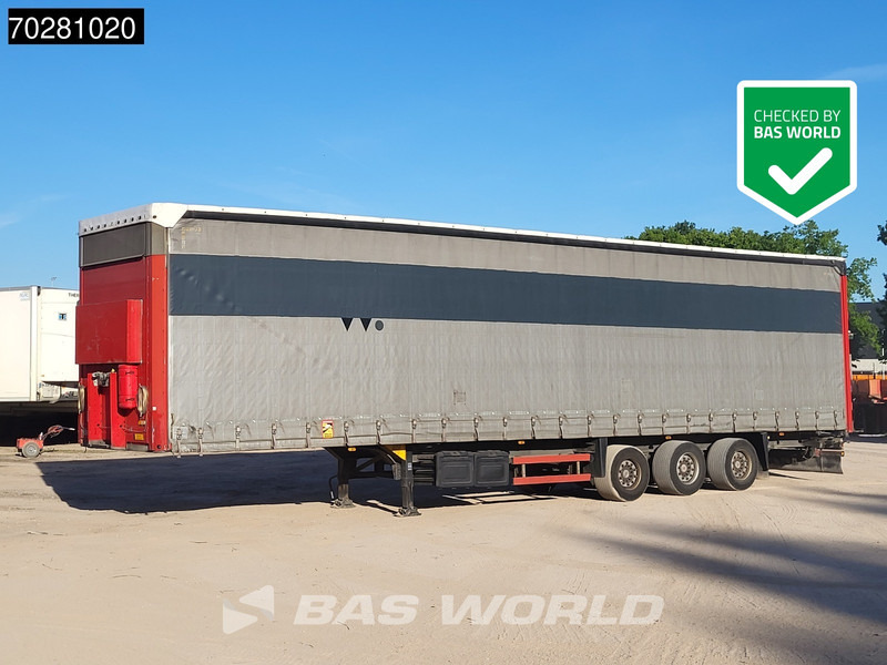 Schmitz Cargobull S01 3 axles Mega Hefdak Liftachse - Tenta puspiekabe: foto 1 Schmitz Cargobull S01 3 axles Mega Hefdak Liftachse - Tenta puspiekabe: foto 1