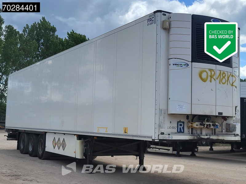 Schmitz Cargobull SCB*S3B 3 axles Doppelstock Doppelverdampfer Blumenbreit Palettenkasten - Puspiekabe refrižerators: foto 1 Schmitz Cargobull SCB*S3B 3 axles Doppelstock Doppelverdampfer Blumenbreit Palettenkasten - Puspiekabe refrižerators: foto 1