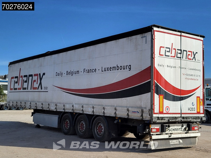 Schmitz Cargobull SCB*S3T 3 axles Palettenkasten Liftachse - Tenta puspiekabe: foto 2 Schmitz Cargobull SCB*S3T 3 axles Palettenkasten Liftachse - Tenta puspiekabe: foto 2