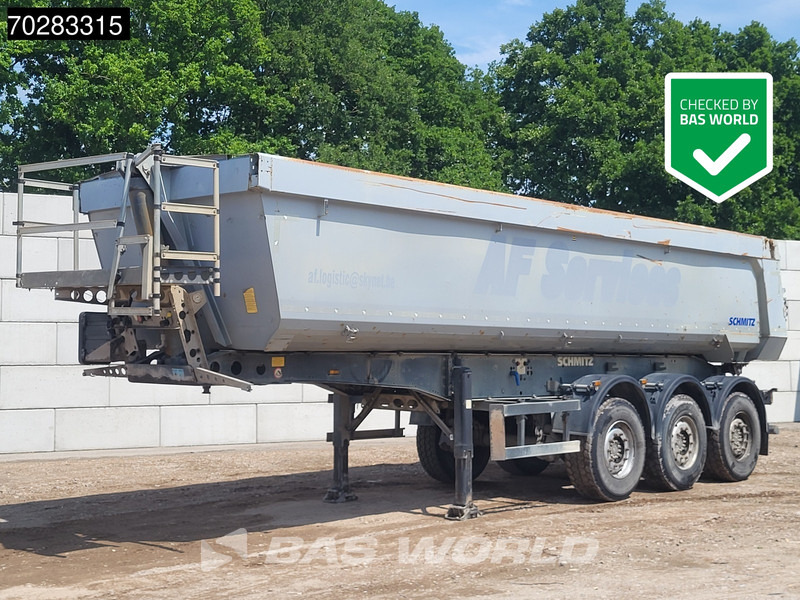 Schmitz Cargobull SGF*S3 Liftachse 27m3 - Puspiekabe pašizgāzējs: foto 1 Schmitz Cargobull SGF*S3 Liftachse 27m3 - Puspiekabe pašizgāzējs: foto 1
