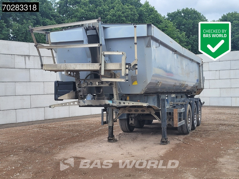 Schmitz Cargobull SGF*S3 Wheeled Liftachse 27m3 - Puspiekabe pašizgāzējs: foto 1 Schmitz Cargobull SGF*S3 Wheeled Liftachse 27m3 - Puspiekabe pašizgāzējs: foto 1
