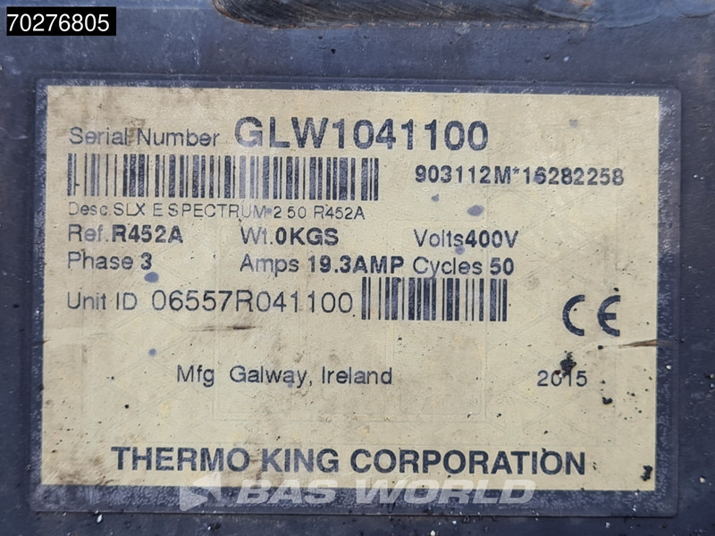 Puspiekabe refrižerators Schmitz Cargobull Thermo King SLXe Spectrum 250 ThermoKing Schiebewand Blumenbreit Doppelverdampfer: foto 19