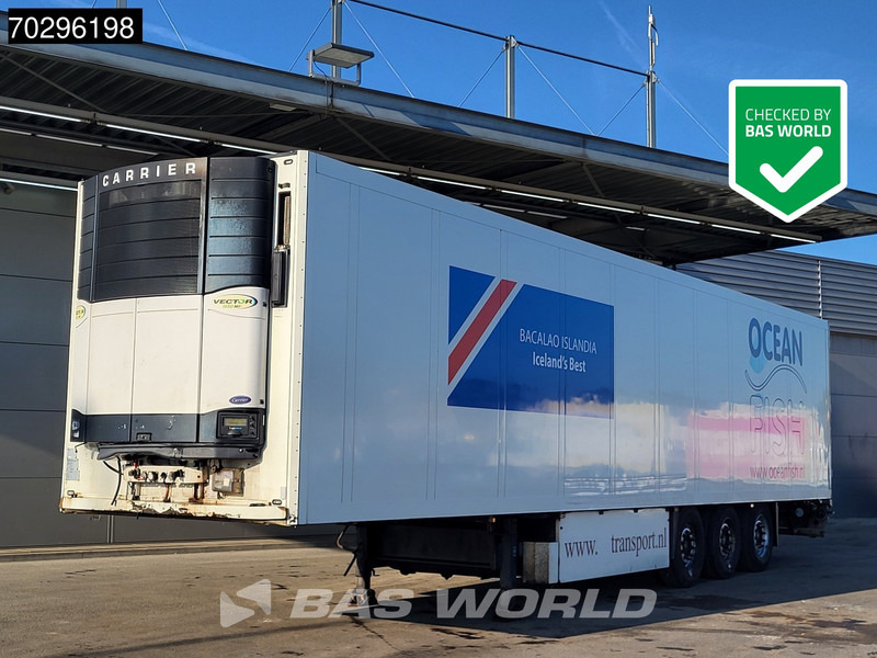 Schmitz Cargobull Vector 1850 MT 3 axles 2x Liftachse Blumenbreit - Puspiekabe refrižerators: foto 1 Schmitz Cargobull Vector 1850 MT 3 axles 2x Liftachse Blumenbreit - Puspiekabe refrižerators: foto 1