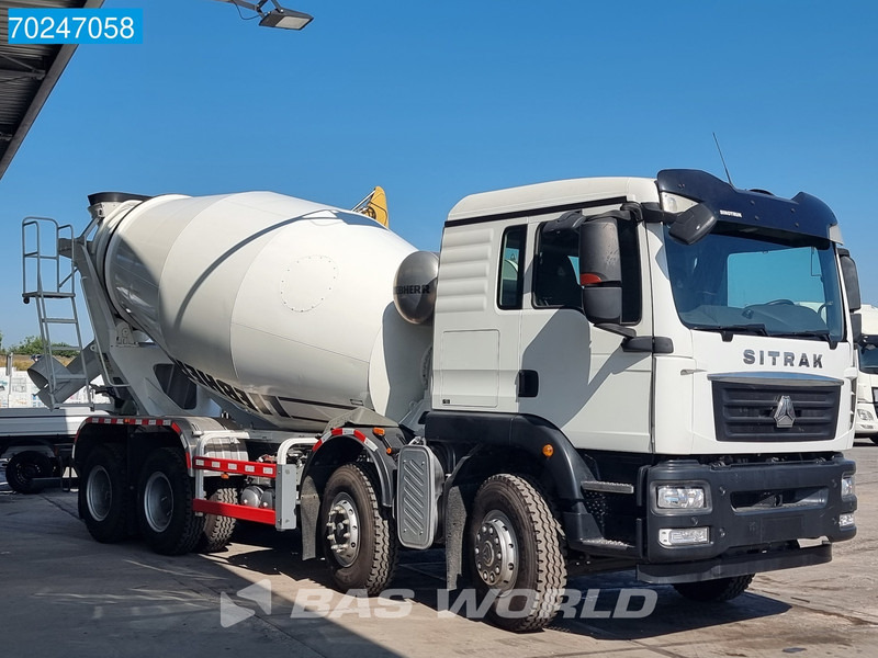 Sitrak G5 350 8X4 8m3 Liebherr Mixer Big-Axle Steelsuspension - Betonvedējs: foto 3 Sitrak G5 350 8X4 8m3 Liebherr Mixer Big-Axle Steelsuspension - Betonvedējs: foto 3