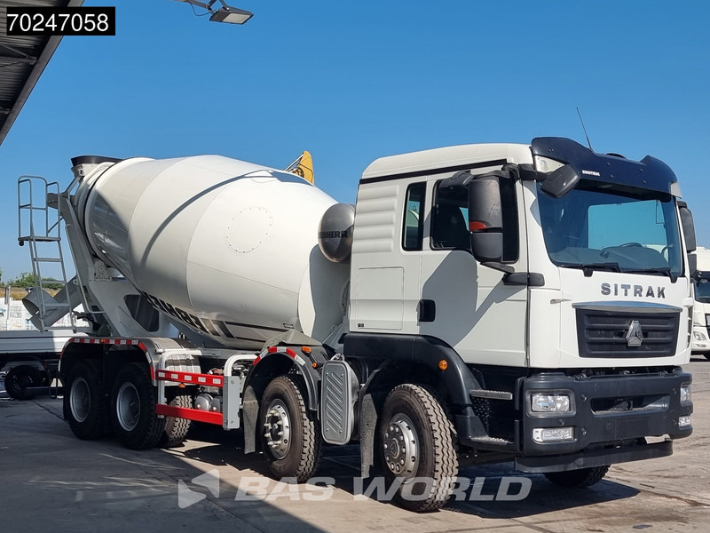 Sitrak G5 350 8X4 8m3 Liebherr Mixer Big-Axle Steelsuspension - Betonvedējs: foto 3 Sitrak G5 350 8X4 8m3 Liebherr Mixer Big-Axle Steelsuspension - Betonvedējs: foto 3