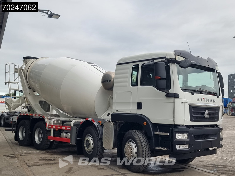 Sitrak G5 350 8X4 8m3 Liebherr mixer Manual Steel Suspension - Betonvedējs: foto 3 Sitrak G5 350 8X4 8m3 Liebherr mixer Manual Steel Suspension - Betonvedējs: foto 3