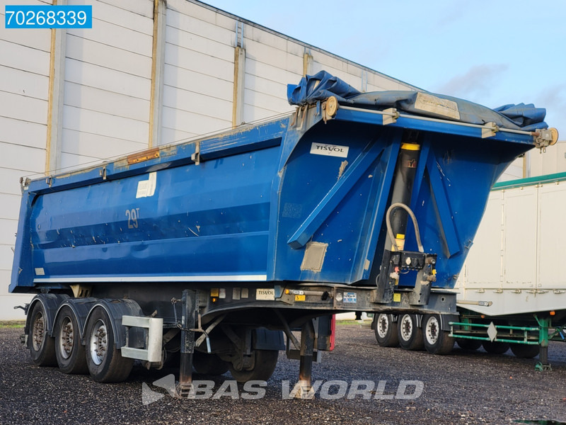 TISVOL A-890150-EAL VR 3 axles 29m3 Liftachse ALU - Puspiekabe pašizgāzējs: foto 3 TISVOL A-890150-EAL VR 3 axles 29m3 Liftachse ALU - Puspiekabe pašizgāzējs: foto 3