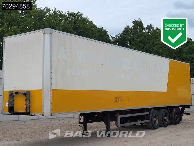 Tracon TRAILERS TO.S 1527 APK06/26 Laadklep Stuur+Liftas - Puspiekabe slēgtā virsbūve: foto 1 Tracon TRAILERS TO.S 1527 APK06/26 Laadklep Stuur+Liftas - Puspiekabe slēgtā virsbūve: foto 1