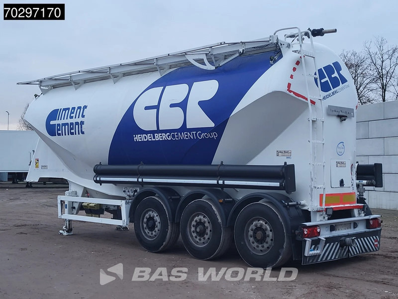 Turbos-Hoet SVM/6.7/39 39000L Liftachse Cement - Puspiekabe cisterna: foto 2 Turbos-Hoet SVM/6.7/39 39000L Liftachse Cement - Puspiekabe cisterna: foto 2