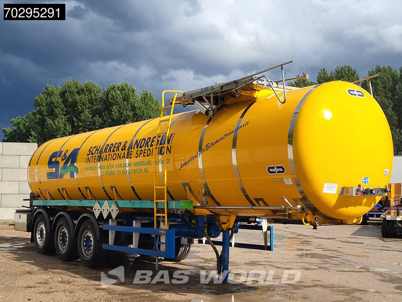 Van Hool 3D0020 ADR Bitumen 1Comp. - Puspiekabe cisterna: foto 3 Van Hool 3D0020 ADR Bitumen 1Comp. - Puspiekabe cisterna: foto 3