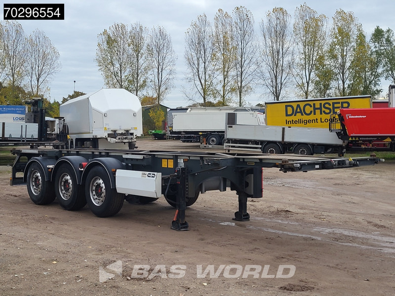Puspiekabe noņemamā virsbūve/ Konteineru vedējs Van Hool TUV 07/26 Liftachse 20ft 30ft ADR: foto 6 Puspiekabe noņemamā virsbūve/ Konteineru vedējs Van Hool TUV 07/26 Liftachse 20ft 30ft ADR: foto 6