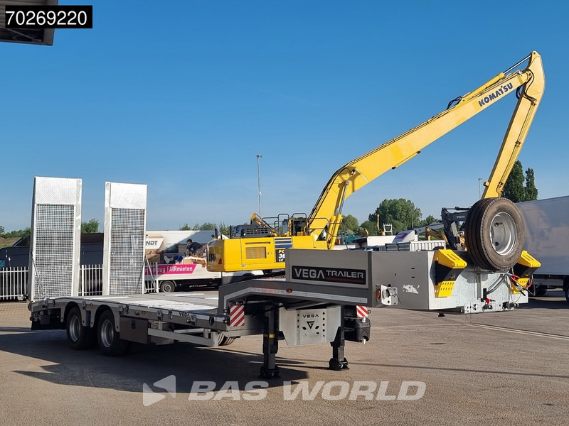 Vega 2 Axle Lowbed 2 axles NEW RAMPS Direkt Verfügbar Verbreitbar GALVANIZED - Puspiekabe zema profila platforma: foto 3 Vega 2 Axle Lowbed 2 axles NEW RAMPS Direkt Verfügbar Verbreitbar GALVANIZED - Puspiekabe zema profila platforma: foto 3