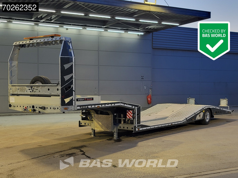 Vega TRUCK CARRIER 2 axles NEW 8T Winch Truck-Transporter TPMS BPW ALCOA - Puspiekabe autovedējs: foto 1 Vega TRUCK CARRIER 2 axles NEW 8T Winch Truck-Transporter TPMS BPW ALCOA - Puspiekabe autovedējs: foto 1