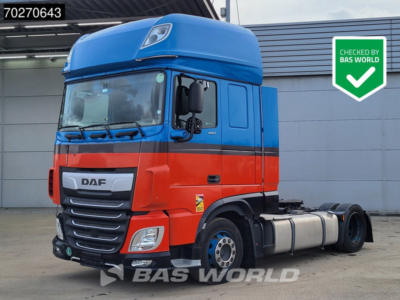 Vilcējs DAF XF 450 4X2 Mega SSC 2x Tanks ACC Euro 6: foto 1