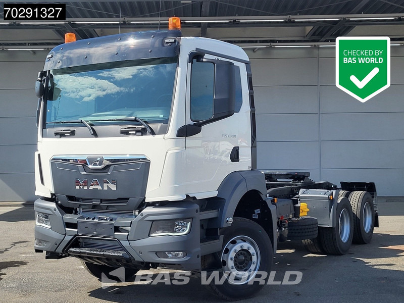 MAN TGS 33.400 6X4 NEW! Full-Steel Big-Axle Drumbrakes LED Euro 2 - Vilcējs: foto 1 MAN TGS 33.400 6X4 NEW! Full-Steel Big-Axle Drumbrakes LED Euro 2 - Vilcējs: foto 1
