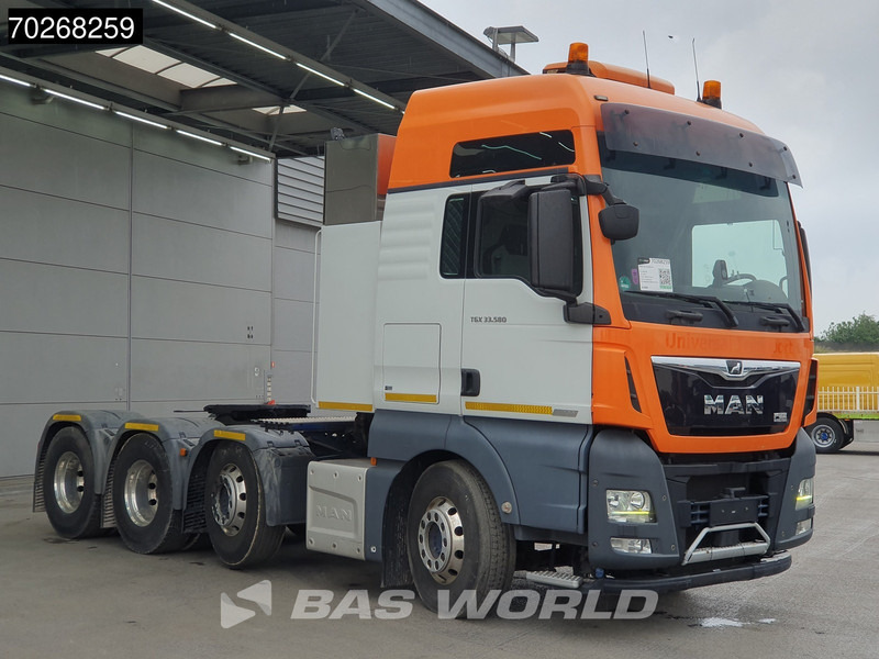 MAN TGX 41.580 8X4 160T Retarder XXL Lift+Lenkachse Standklima ACC Xenon - Vilcējs: foto 3 MAN TGX 41.580 8X4 160T Retarder XXL Lift+Lenkachse Standklima ACC Xenon - Vilcējs: foto 3