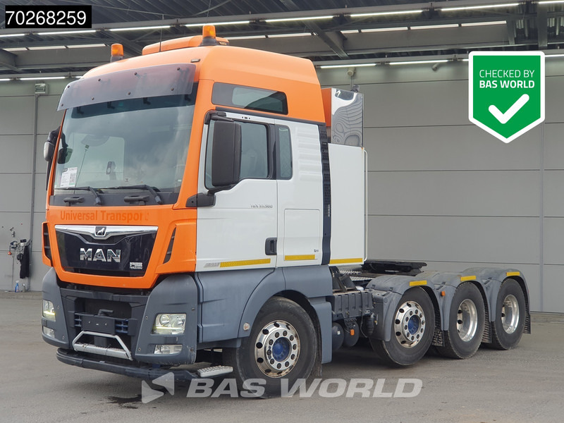 MAN TGX 41.580 8X4 160T Retarder XXL Lift+Lenkachse Standklima ACC Xenon - Vilcējs: foto 1 MAN TGX 41.580 8X4 160T Retarder XXL Lift+Lenkachse Standklima ACC Xenon - Vilcējs: foto 1