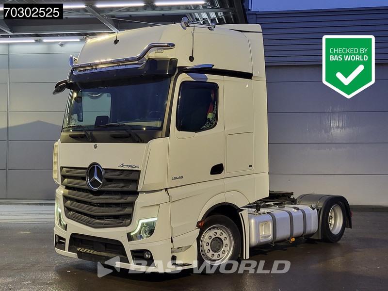 Mercedes-Benz Actros 1845 4X2 GigaSpace Mega Retarder 2xTanks ACC Standklima Euro 6 - Vilcējs: foto 1 Mercedes-Benz Actros 1845 4X2 GigaSpace Mega Retarder 2xTanks ACC Standklima Euro 6 - Vilcējs: foto 1