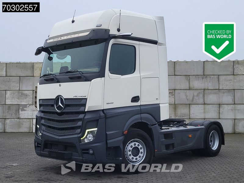 Mercedes-Benz Actros 1845 4X2 GigaSpace Retarder MirrorCam Navi Euro 6 - Vilcējs: foto 1 Mercedes-Benz Actros 1845 4X2 GigaSpace Retarder MirrorCam Navi Euro 6 - Vilcējs: foto 1