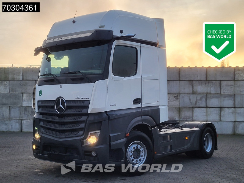 Mercedes-Benz Actros 1845 4X2 GigaSpace Retarder MirrorCam Navi Euro 6 - Vilcējs: foto 1 Mercedes-Benz Actros 1845 4X2 GigaSpace Retarder MirrorCam Navi Euro 6 - Vilcējs: foto 1