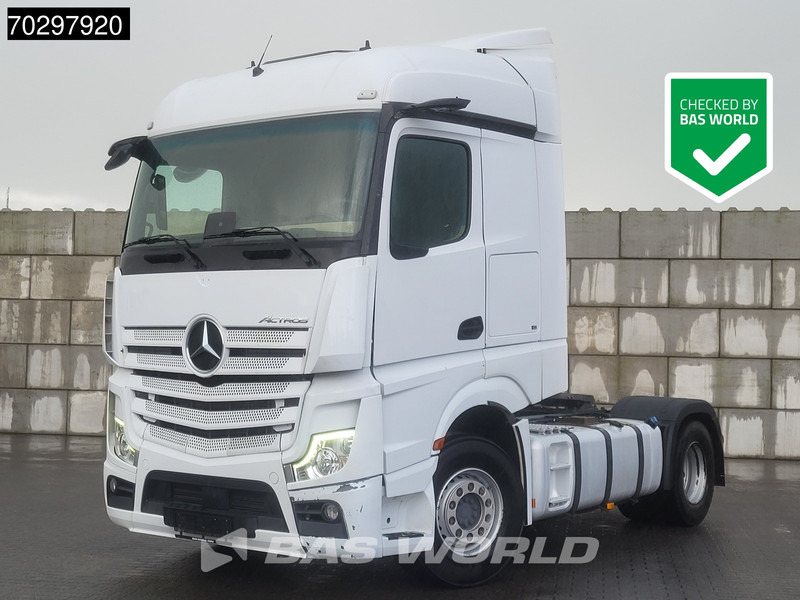 Mercedes-Benz Actros 1845 4X2 StreamSpace 2xTanks Standairco MirrorCam Navi PPC Euro 6 - Vilcējs: foto 1 Mercedes-Benz Actros 1845 4X2 StreamSpace 2xTanks Standairco MirrorCam Navi PPC Euro 6 - Vilcējs: foto 1