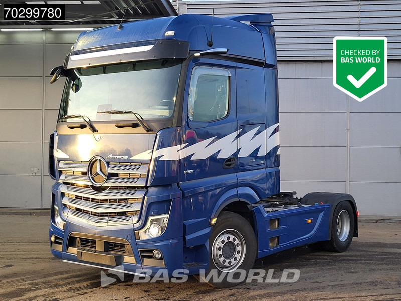 Mercedes-Benz Actros 1851 4X2 BigSpace Retarder 2x Tanks Full-Air Standklima - Vilcējs: foto 1 Mercedes-Benz Actros 1851 4X2 BigSpace Retarder 2x Tanks Full-Air Standklima - Vilcējs: foto 1