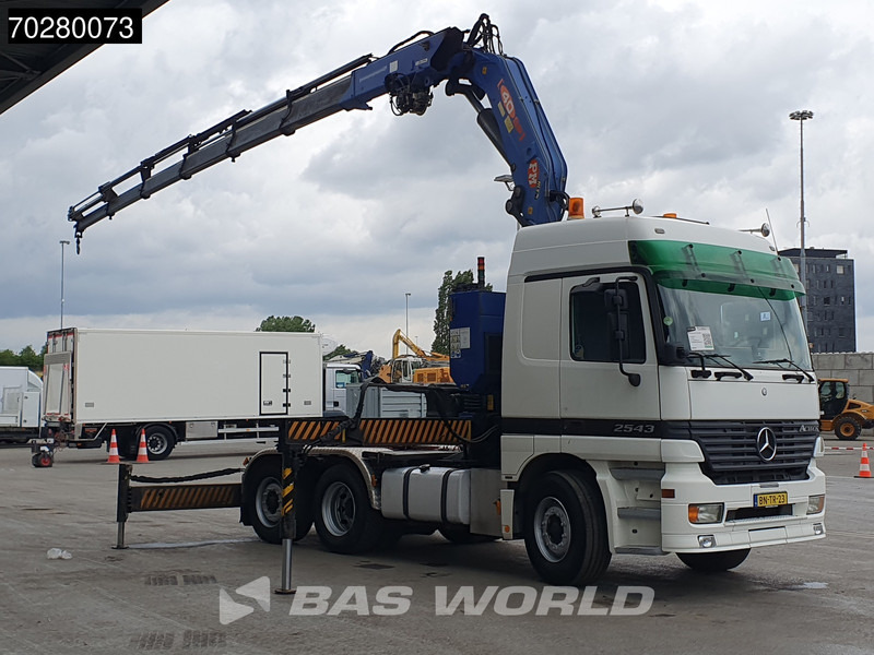 Mercedes-Benz Actros 2543 Actros 6X2 NL-Truck Liftachse 3-Pedals Kran PM 40 SP Euro 3 - Vilcējs: foto 3 Mercedes-Benz Actros 2543 Actros 6X2 NL-Truck Liftachse 3-Pedals Kran PM 40 SP Euro 3 - Vilcējs: foto 3