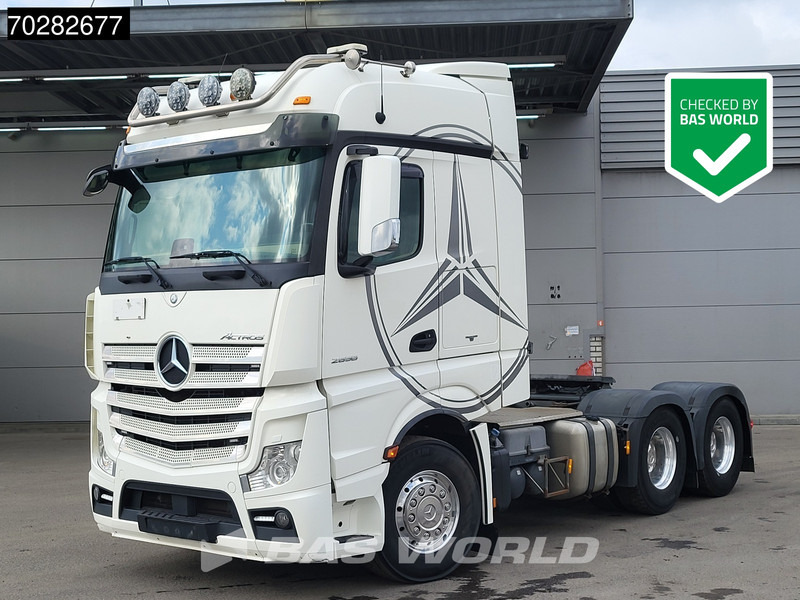 Mercedes-Benz Actros 2658 6X4 BigSpace Retarder Big-Axle Full-Air ADR Hydraulik 2x Tanks - Vilcējs: foto 1 Mercedes-Benz Actros 2658 6X4 BigSpace Retarder Big-Axle Full-Air ADR Hydraulik 2x Tanks - Vilcējs: foto 1