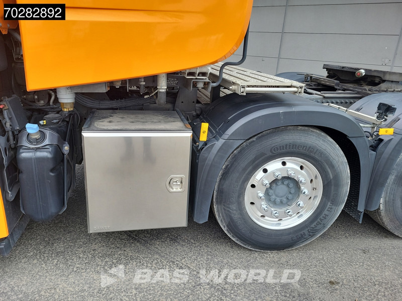 Vilcējs Mercedes-Benz Actros 4163 8X4 180T GigaSpace Retarder Hydrauliek BigAxle Alcoa´s: foto 16