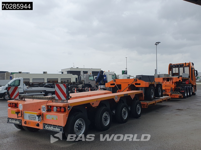 Mercedes-Benz Actros 8X4 180T GigaSpace Retarder Hydrauliek BigAxle Alcoa´s // Lowbed Trailer / 6 Axles / Hydraulic Pendle Axles / Extendable - Vilcējs: foto 5 Mercedes-Benz Actros 8X4 180T GigaSpace Retarder Hydrauliek BigAxle Alcoa´s // Lowbed Trailer / 6 Axles / Hydraulic Pendle Axles / Extendable - Vilcējs: foto 5