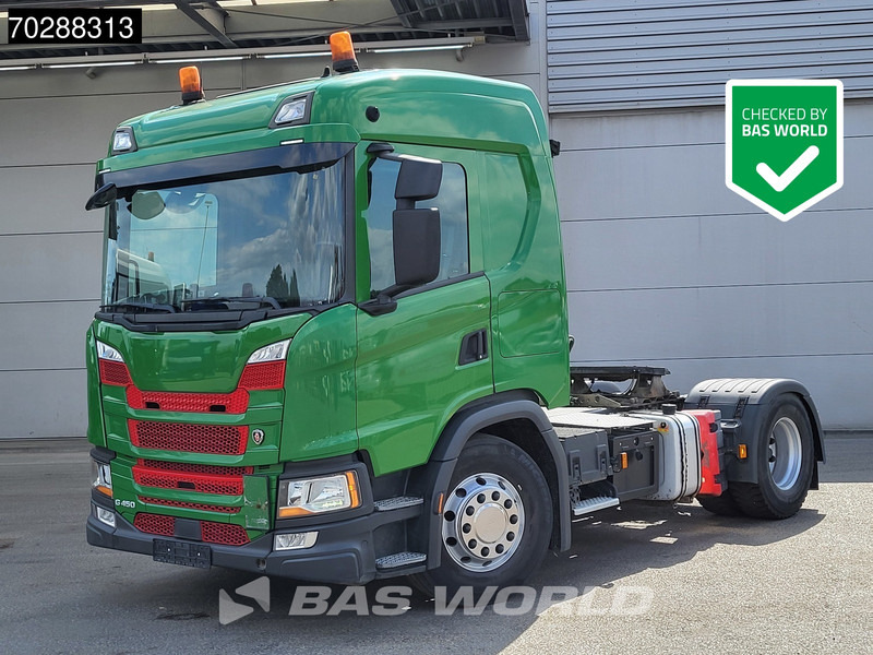 Scania G450 4X2 3-Pedal Hydrauliek Navi Euro 6 - Vilcējs: foto 1 Scania G450 4X2 3-Pedal Hydrauliek Navi Euro 6 - Vilcējs: foto 1