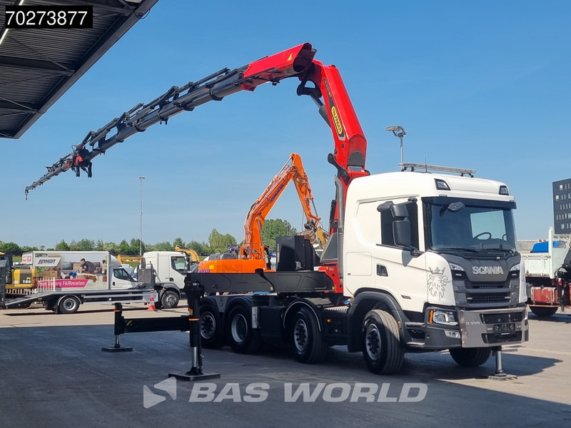 Scania G500 8X2 Retarder Liftachse Palfinger Kran PK 58.002 TEC F + JIB - Vilcējs: foto 3 Scania G500 8X2 Retarder Liftachse Palfinger Kran PK 58.002 TEC F + JIB - Vilcējs: foto 3