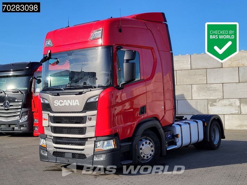 Scania R450 R 4X2 Mega Retarder 2x Tanks - Vilcējs: foto 1 Scania R450 R 4X2 Mega Retarder 2x Tanks - Vilcējs: foto 1