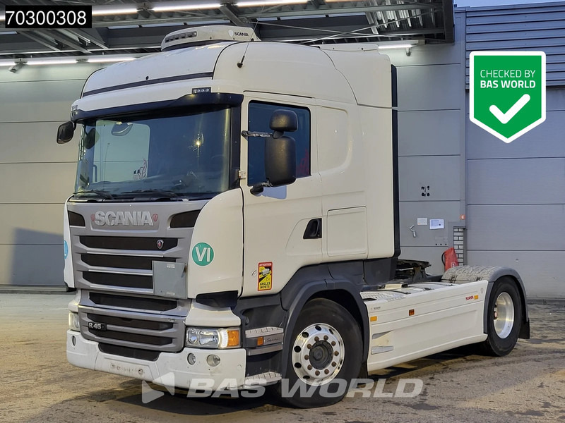 Scania R450 R 4X2 Retarder PTO Standklima Alcoa's - Vilcējs: foto 1 Scania R450 R 4X2 Retarder PTO Standklima Alcoa's - Vilcējs: foto 1