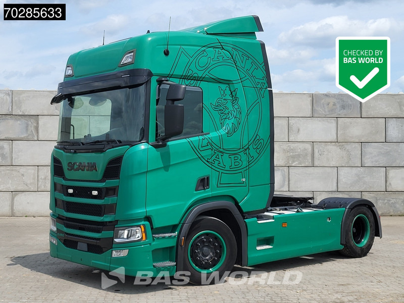 Scania R450 R 4X2 Special interior! Retarder 2x Tanks Standklima ACC Leather - Vilcējs: foto 1 Scania R450 R 4X2 Special interior! Retarder 2x Tanks Standklima ACC Leather - Vilcējs: foto 1