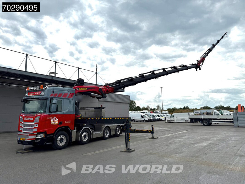 Scania R500 8X2 NL-Truck Palfinger PK165002 TEC 7 Crane Winch Fly-Jib Retarder Lift+steering - Vilcējs: foto 3 Scania R500 8X2 NL-Truck Palfinger PK165002 TEC 7 Crane Winch Fly-Jib Retarder Lift+steering - Vilcējs: foto 3