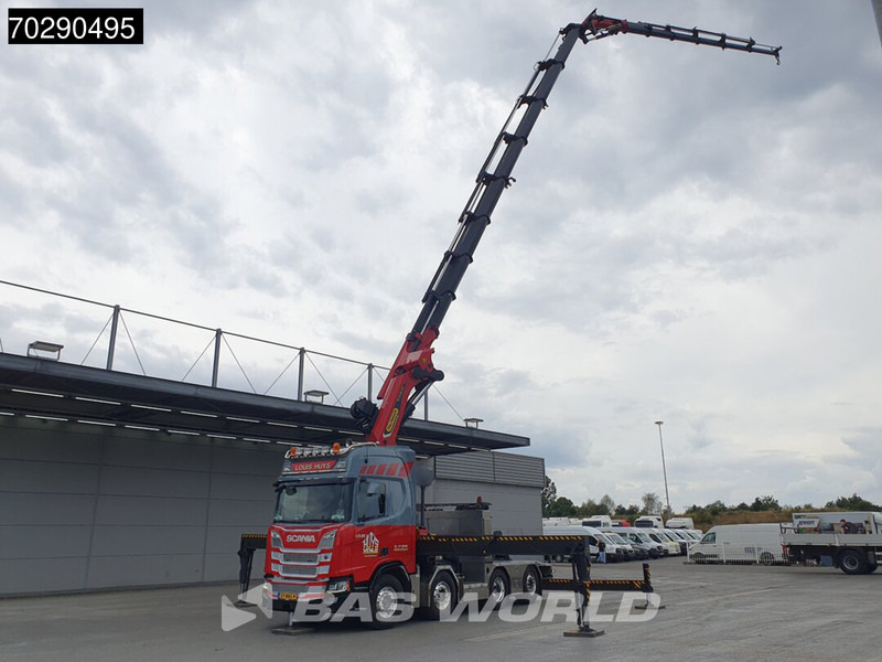 Scania R500 8X2 NL-Truck Palfinger PK165002 TEC 7 Crane Winch Fly-Jib Retarder Lift+steering - Vilcējs: foto 2 Scania R500 8X2 NL-Truck Palfinger PK165002 TEC 7 Crane Winch Fly-Jib Retarder Lift+steering - Vilcējs: foto 2