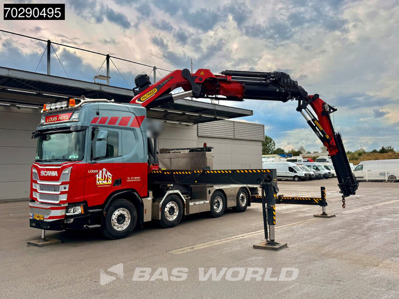 Scania R500 8X2 NL-Truck Palfinger PK165002 TEC 7 Crane Winch Fly-Jib Retarder Lift+steering - Vilcējs: foto 5 Scania R500 8X2 NL-Truck Palfinger PK165002 TEC 7 Crane Winch Fly-Jib Retarder Lift+steering - Vilcējs: foto 5
