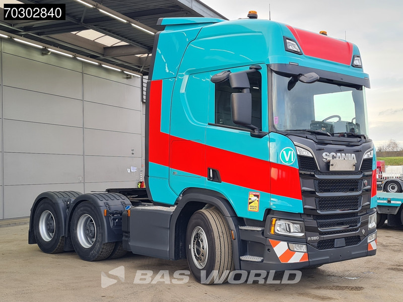 Scania R580 R 6X4 120T! 3-Pedals Retarder Big-Axle Leder Standklima - Vilcējs: foto 3 Scania R580 R 6X4 120T! 3-Pedals Retarder Big-Axle Leder Standklima - Vilcējs: foto 3