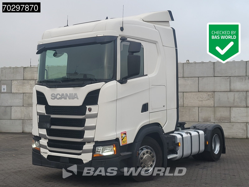 Scania S450 4X2 Compressor Retarder 2xTanks Navi Euro 6 - Vilcējs: foto 1 Scania S450 4X2 Compressor Retarder 2xTanks Navi Euro 6 - Vilcējs: foto 1