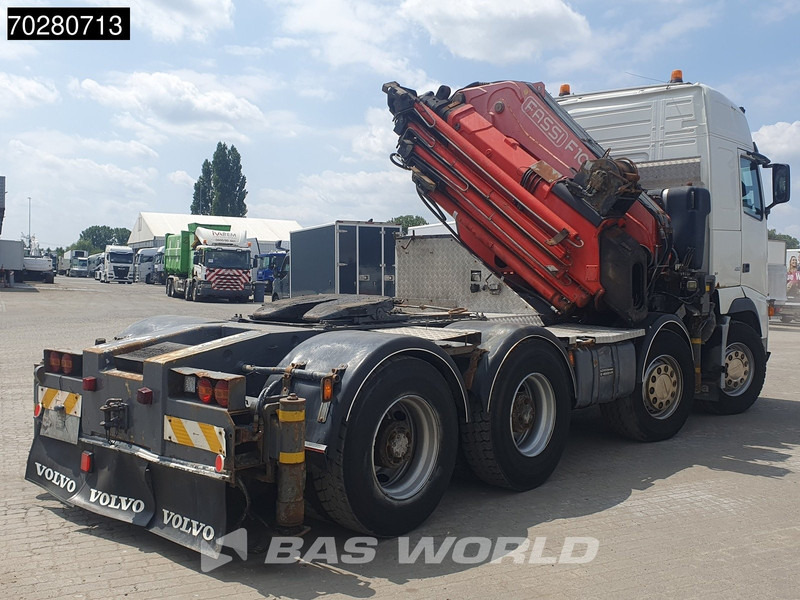 Vilcējs Volvo FH 460 FH 8X4 Manual Fassi F900A XP.27 Crane+Winch Big-Axle Lenkachse Kran Euro 3: foto 11