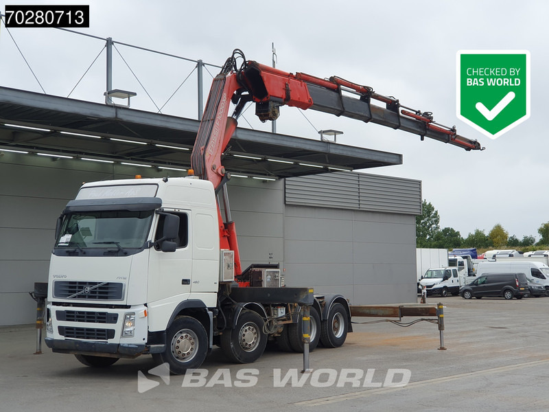 Volvo FH 460 FH 8X4 Manual Fassi F900A XP.27 Crane+Winch Big-Axle Lenkachse Kran Euro 3 - Vilcējs: foto 1 Volvo FH 460 FH 8X4 Manual Fassi F900A XP.27 Crane+Winch Big-Axle Lenkachse Kran Euro 3 - Vilcējs: foto 1
