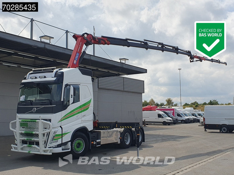 Volvo FH 500 FH 6X4 Full-Air Liftachse HMF 2820K-RCS Crane+JIB Remote Control I-ParkCool VDS LED Kran - Vilcējs: foto 1 Volvo FH 500 FH 6X4 Full-Air Liftachse HMF 2820K-RCS Crane+JIB Remote Control I-ParkCool VDS LED Kran - Vilcējs: foto 1