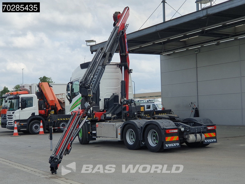 Volvo FH 500 FH 6X4 Full-Air Liftachse HMF 2820K-RCS Crane+JIB Remote Control I-ParkCool VDS LED Kran - Vilcējs: foto 5 Volvo FH 500 FH 6X4 Full-Air Liftachse HMF 2820K-RCS Crane+JIB Remote Control I-ParkCool VDS LED Kran - Vilcējs: foto 5